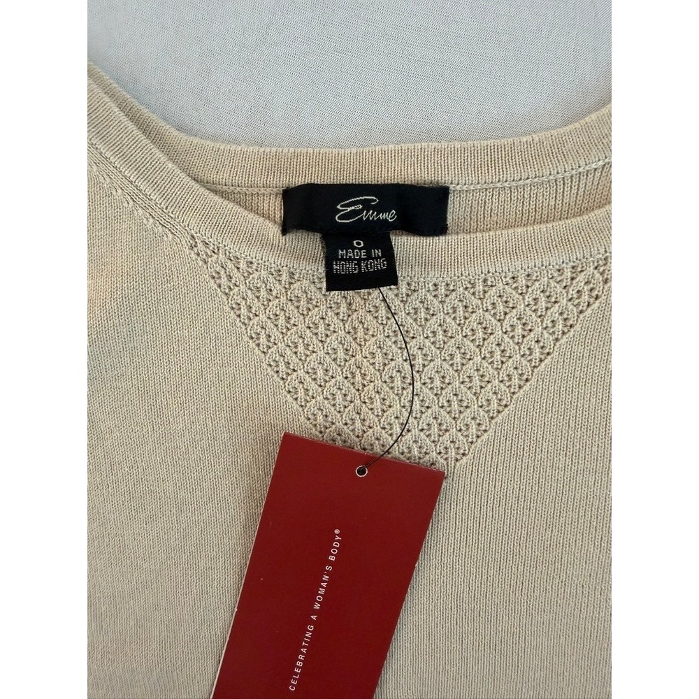 NWT Emme Women Plus Size Spaghetti Strap Tank Tops, Set of 2, Peach, Tan, Size 0 - Picture 6 of 9